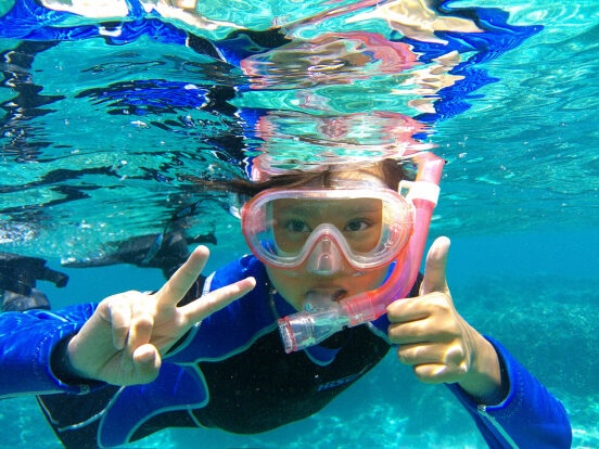 Snorkeling tours available from age 8